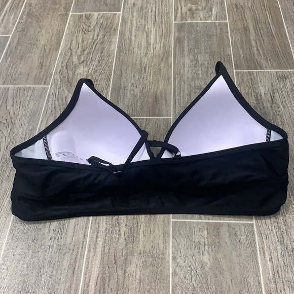 NWT Black Push Up Bikini Top - Picture 2 of 4